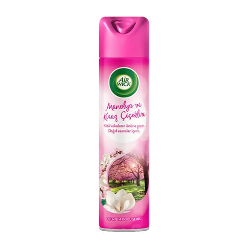 Air Wick Aerosol Manolya & Kiraz Çiçekleri Oda Kokusu