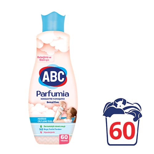ABC Parfumia Konsantre Yumuşatıcı Sensitive 60 Yıkama