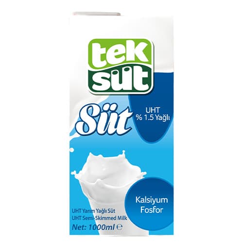 Teksüt Yarım Yağlı Süt
