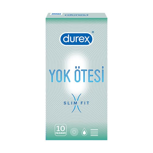 Durex Yok Ötesi Slim Fit İnce Prezervatif