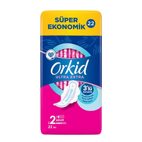 Orkid Ultra Extra Uzun Ped Süper Ekonomik Paket
