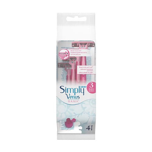 Gillette Venus Simply 3 Basic Kullan At Tıraş Bıçağı