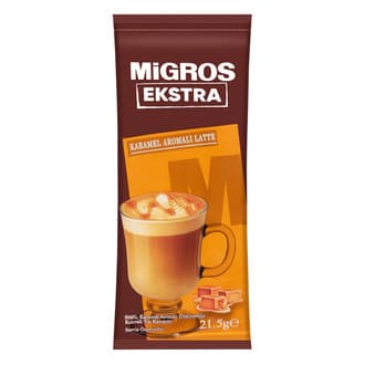 Migros Ekstra Karamel Aromalı Latte 21.5 G
