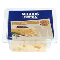 Migros Ekstra Tam Yağlı Olgunlaştırılmış Gravyer Peyniri 200 G