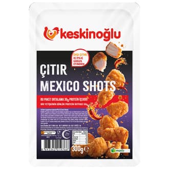 Keskinoğlu Piliç Mexico Shots 300 G