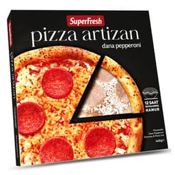 Superfresh Pizza Artizan Pepperoni 445 G