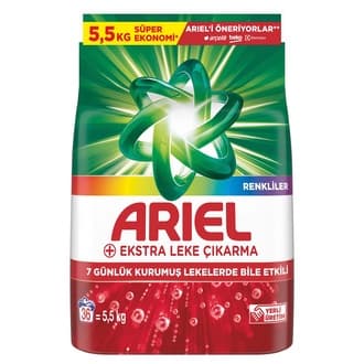 Ariel OXI 5,5 Kg Renklilere Özel AquaPudra Toz Çamaşır Deterjanı