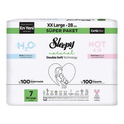 Sleepy Natural Double Soft 7 No 20-30 Kg 28'li