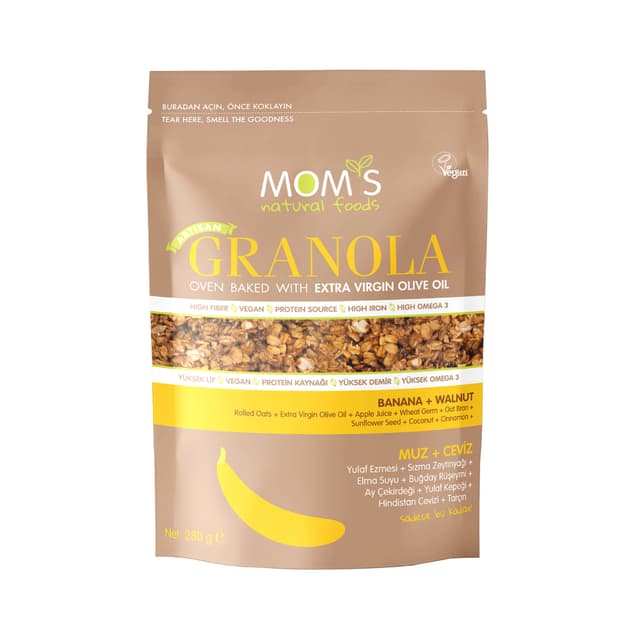 Mom's Muz Ceviz Granola