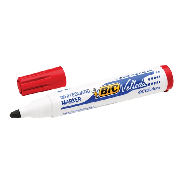 BIC Yuvarlak Uç Kırmızı Tahta Kalemi