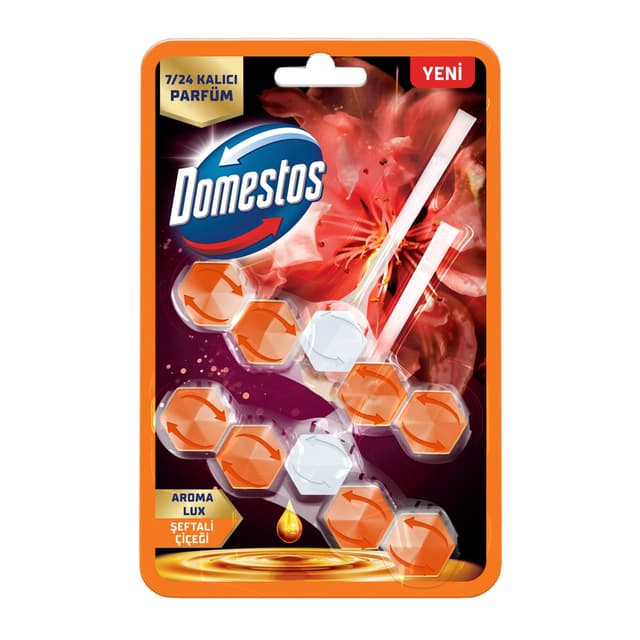 Domestos Aroma Lux Tuvalet Bloğu Şeftali