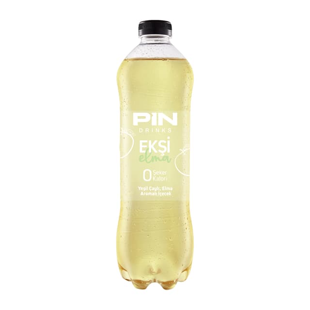 Pin Ekşi Elma Yeşil Çay Aromalı İçecek