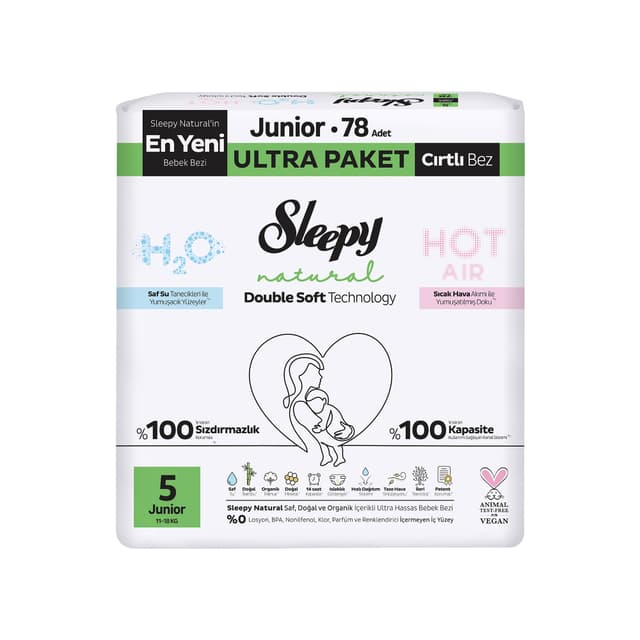 Sleepy Natural Double Soft Ultra Junior 78