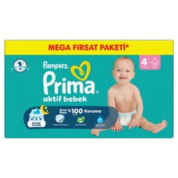Prima Aktif Bebek Mega Fırsat Paketi 4 Beden