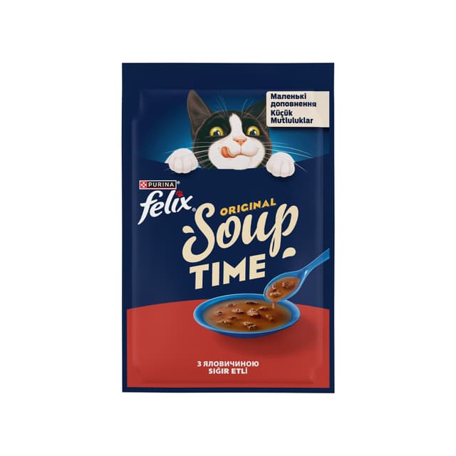 FELIX Kedi Çorbası Sığır Etli