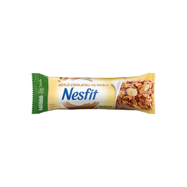 Nestle Nesfit Sütlü Çikolatalı Muzlu Tam Tahıllı Bar