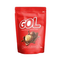 Gol Sütlü Çikolata Kaplı Fındık Draje