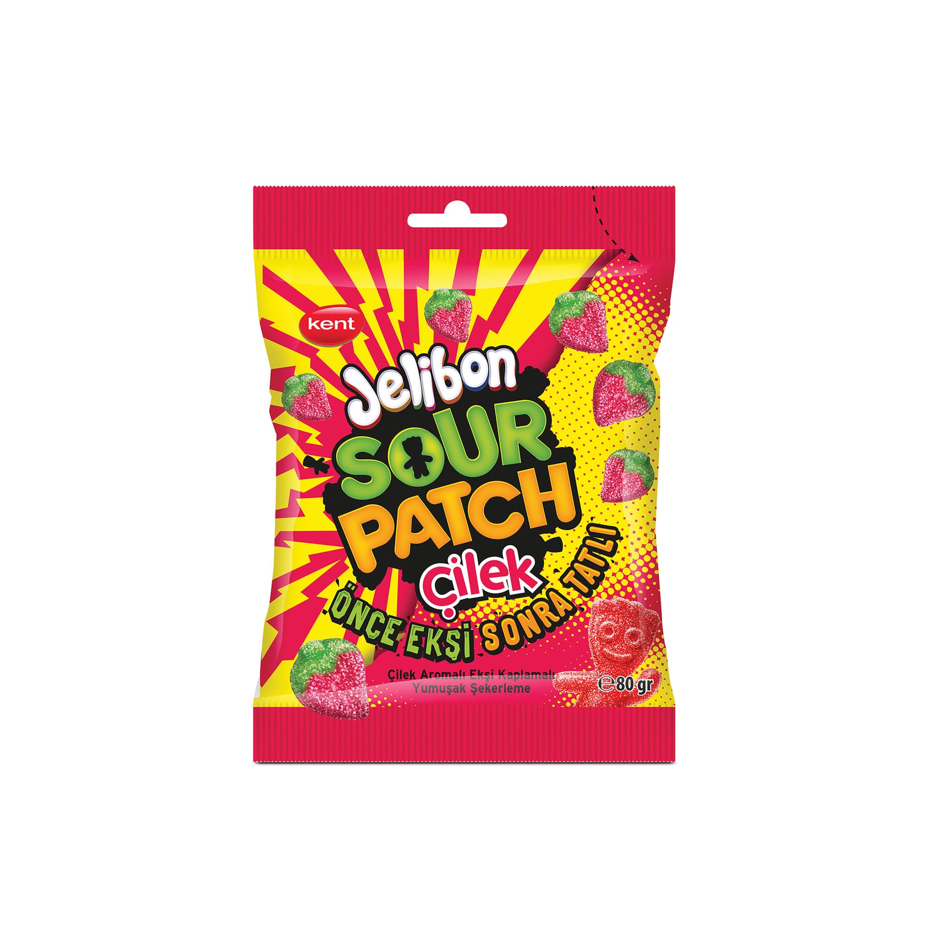 Jelibon Sour Patch Kids Çilek