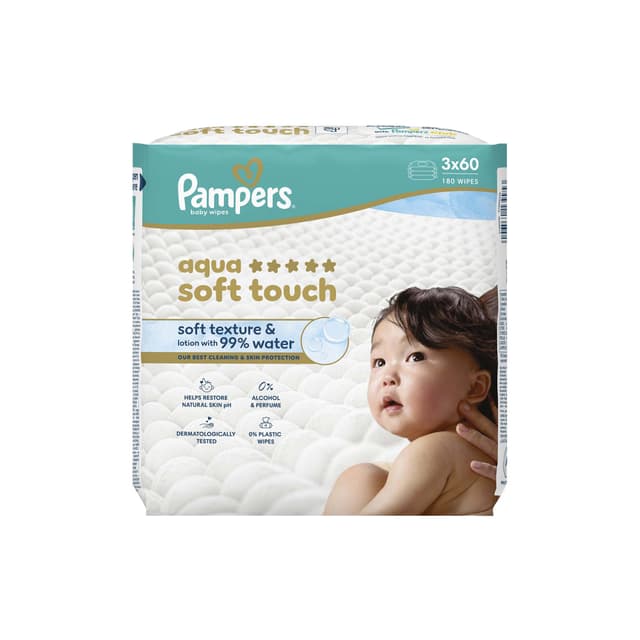 Pampers Aqua Soft Touch Bebek Islak Havlu