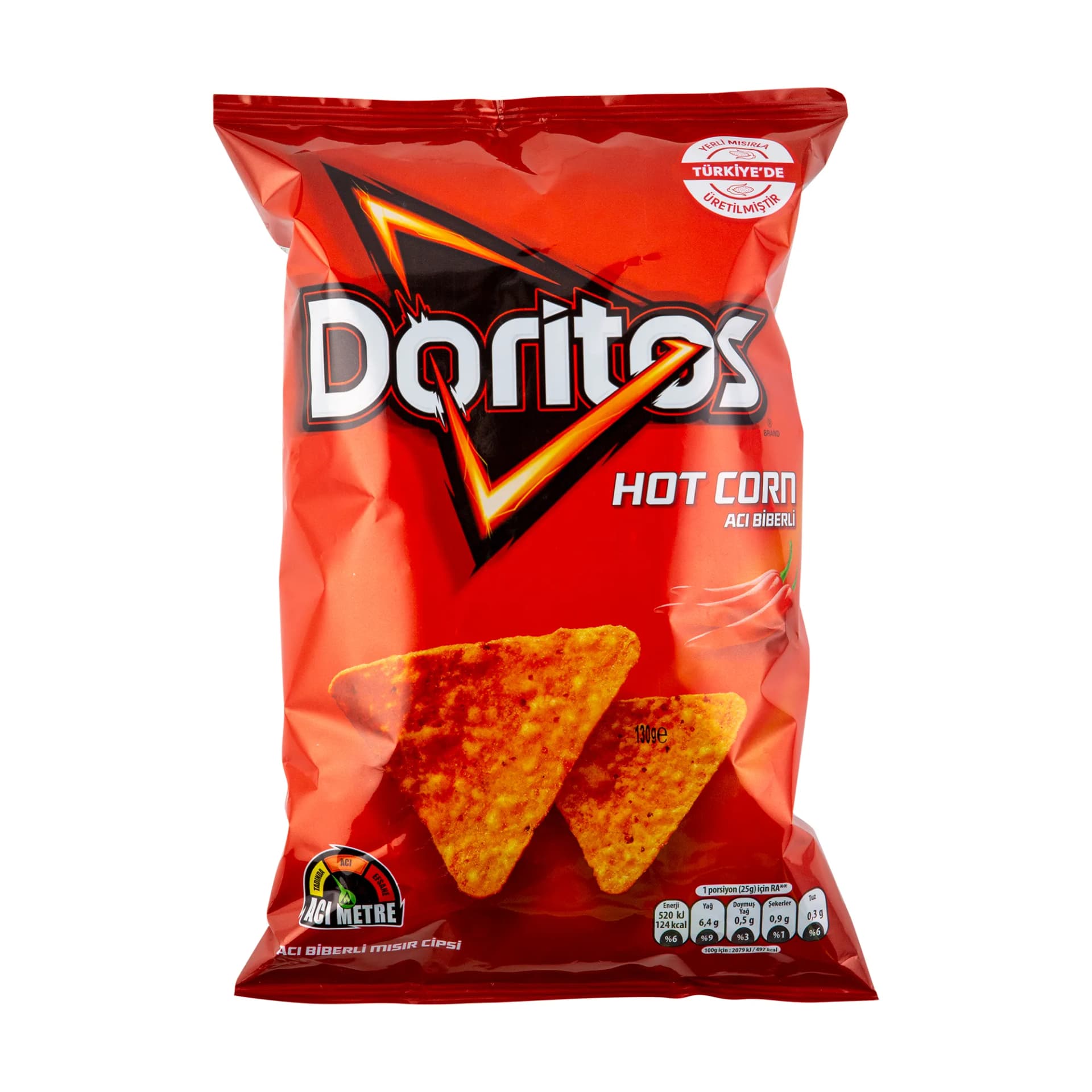 Doritos Hot Corn Acı Biberli Mısır Cipsi Süper Boy