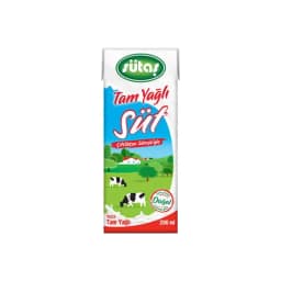 Sütaş Tam Yağlı Süt
