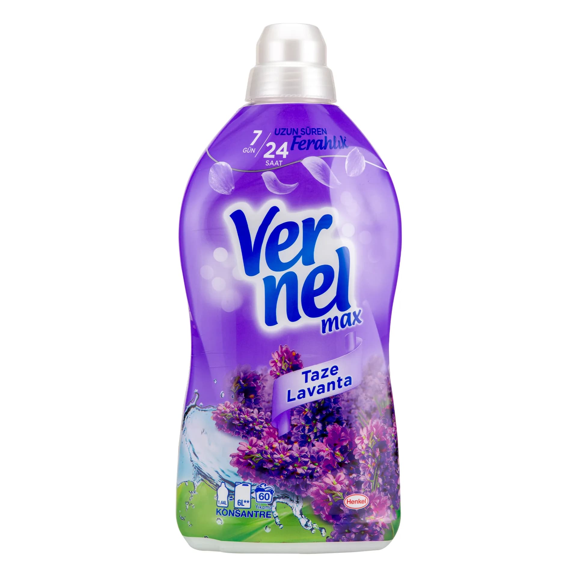 Vernel Max Konsantre Çamaşır Yumuşatıcı Lavanta Çiçeği 60 Yıkama