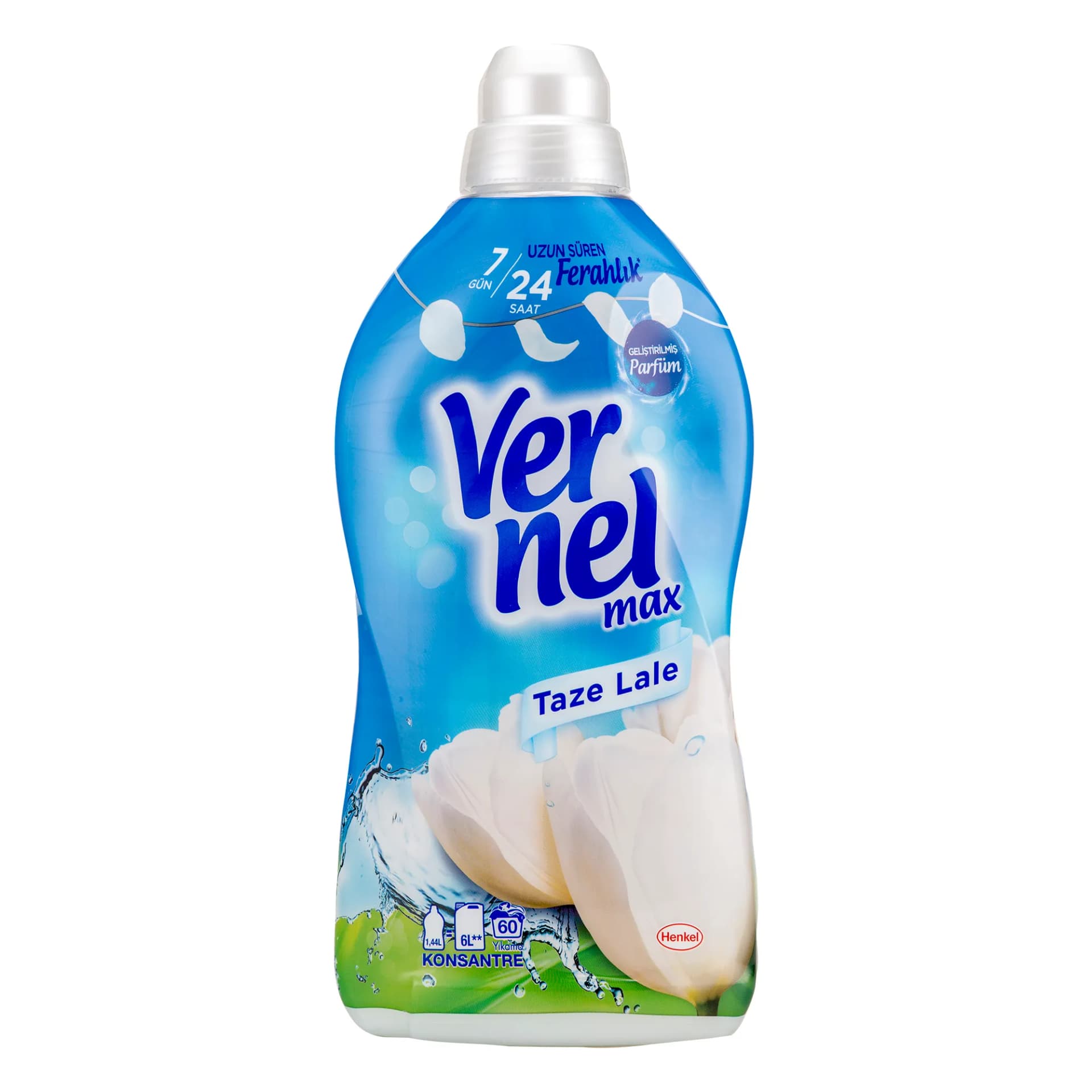 Vernel Max Konsantre Çamaşır Yumuşatıcı Taze Lale 60 Yıkama