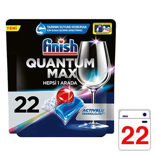 Finish Quantum Max Bulaşık Makinesi Deterjanı Tableti