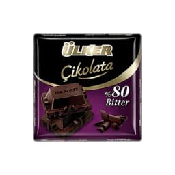 Ülker %80 Bitter Kare Çikolata
