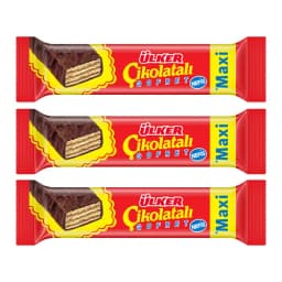 Ülker Maxi Çikolatalı Gofret Üçlüsü