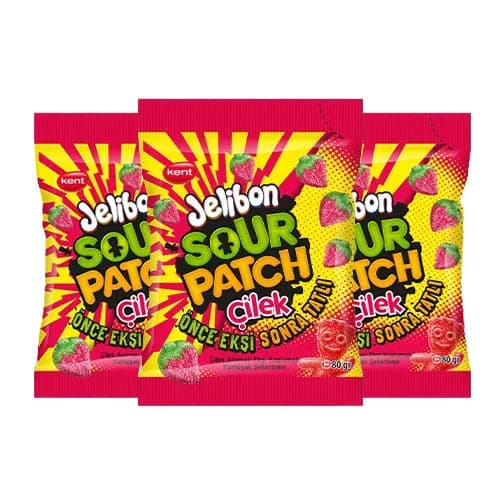 Jelibon Sour Patch Kids Çilek