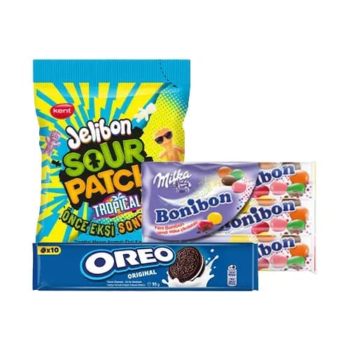 Jelibon SPK Kids, Oreo Classic ve Milka Bonibon Paketi