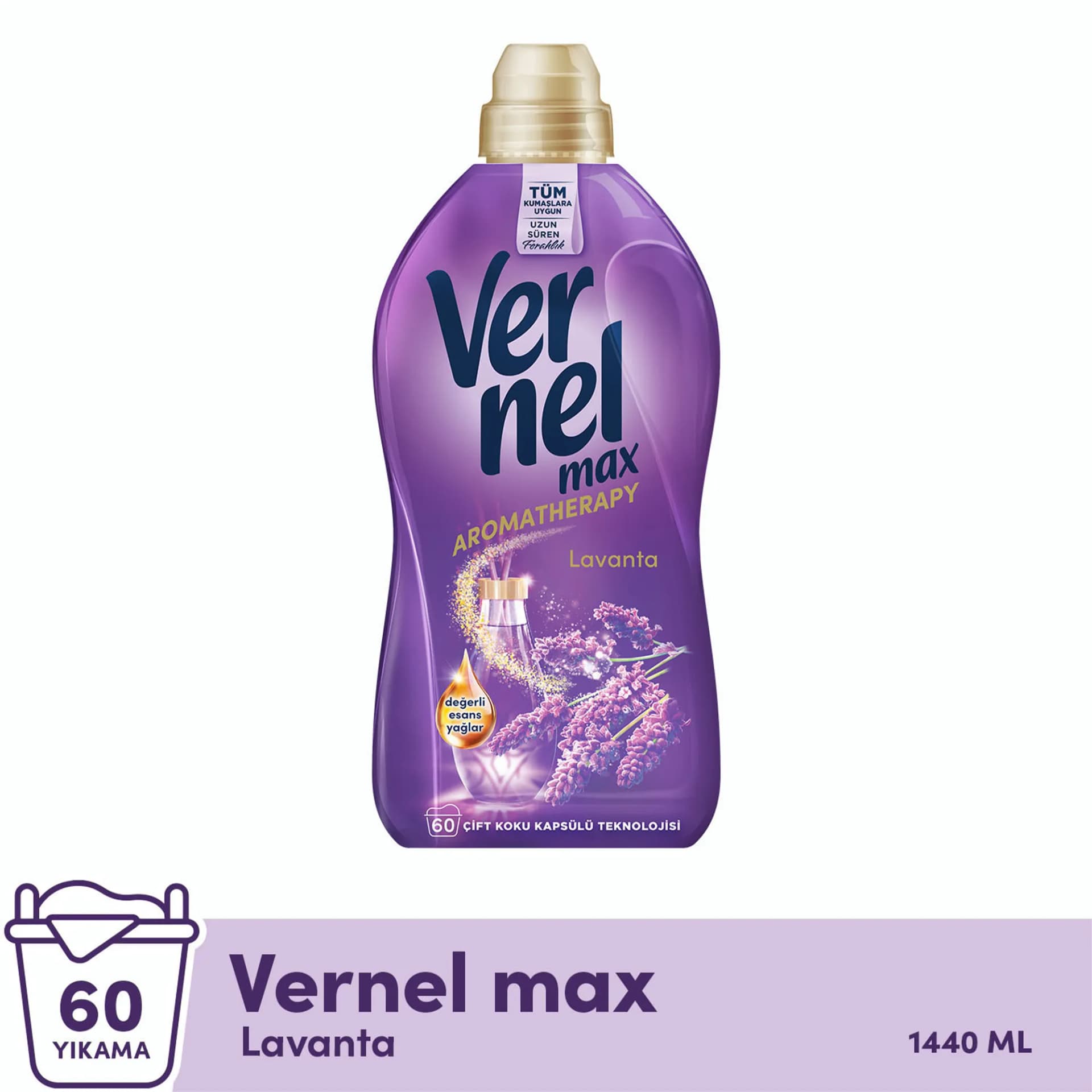 Vernel Max Konsantre Çamaşır Yumuşatıcı Taze Lavanta