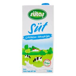 Sütaş Yarım Yağlı Süt