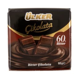 Ülker %60 Bitter Kare Çikolata