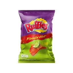 Ruffles Flamin' Hot Lime Patates Cipsi Süper Boy