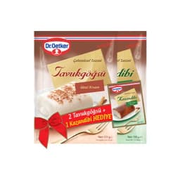 Dr.Oetker 2 Tavukgöğsü+ Kazandibi Hediye