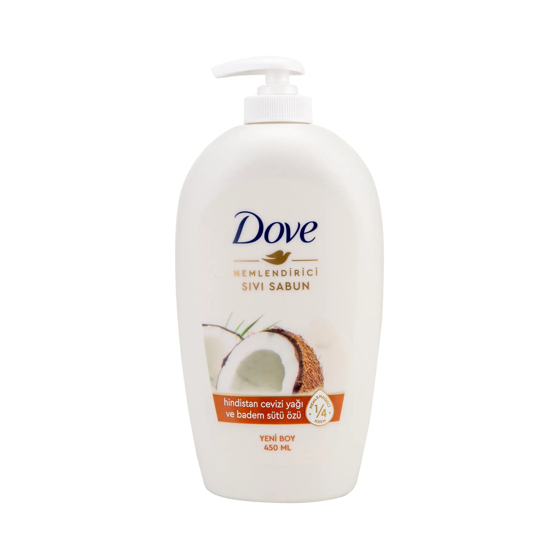 Dove Nemlendirici Sıvı Sabun Hindistan Cevizi Yağı