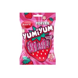 Kent Tofita Yumiyum Çilek Aromalı Bag Şeker