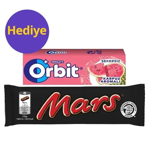 Mars & Orbit Hediye