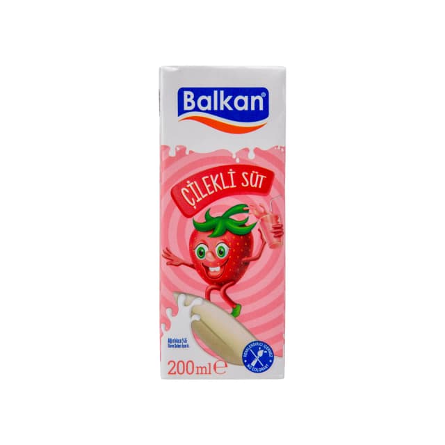 Balkan Çilekli Süt