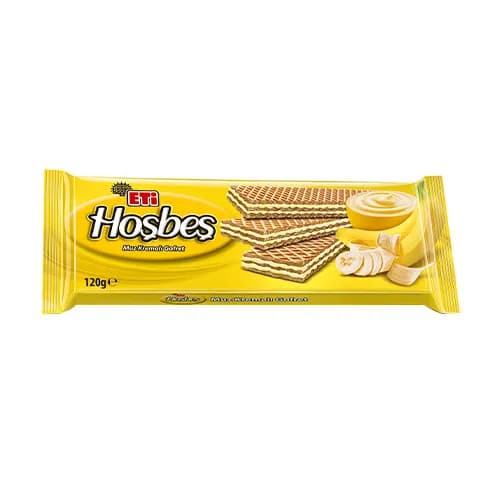 Eti Hoşbeş Muz Kremalı Gofret