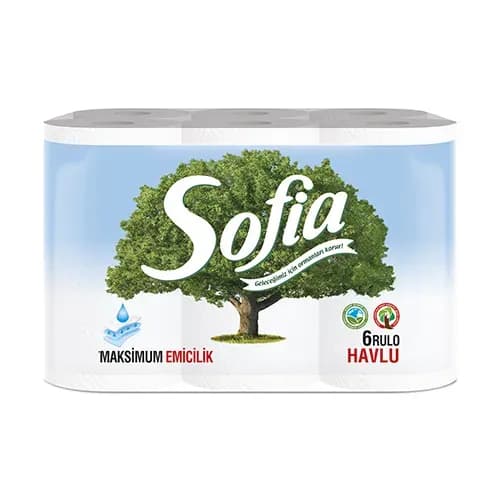 Sofia 3 Katlı Mutfak Havlusu