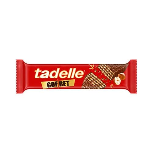 Tadelle Sütlü Çikolata Kaplamalı Fındık Kremalı Gofret
