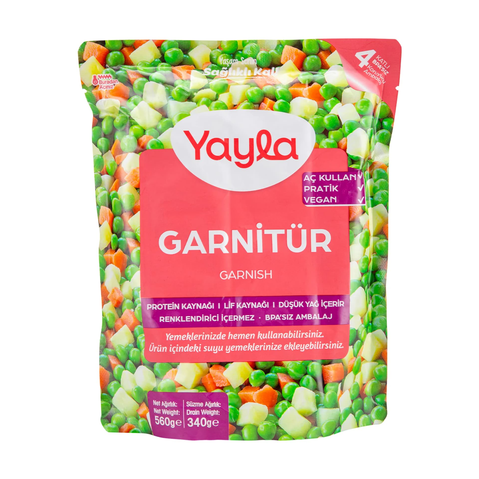 Yayla Haşlanmış Garnitür