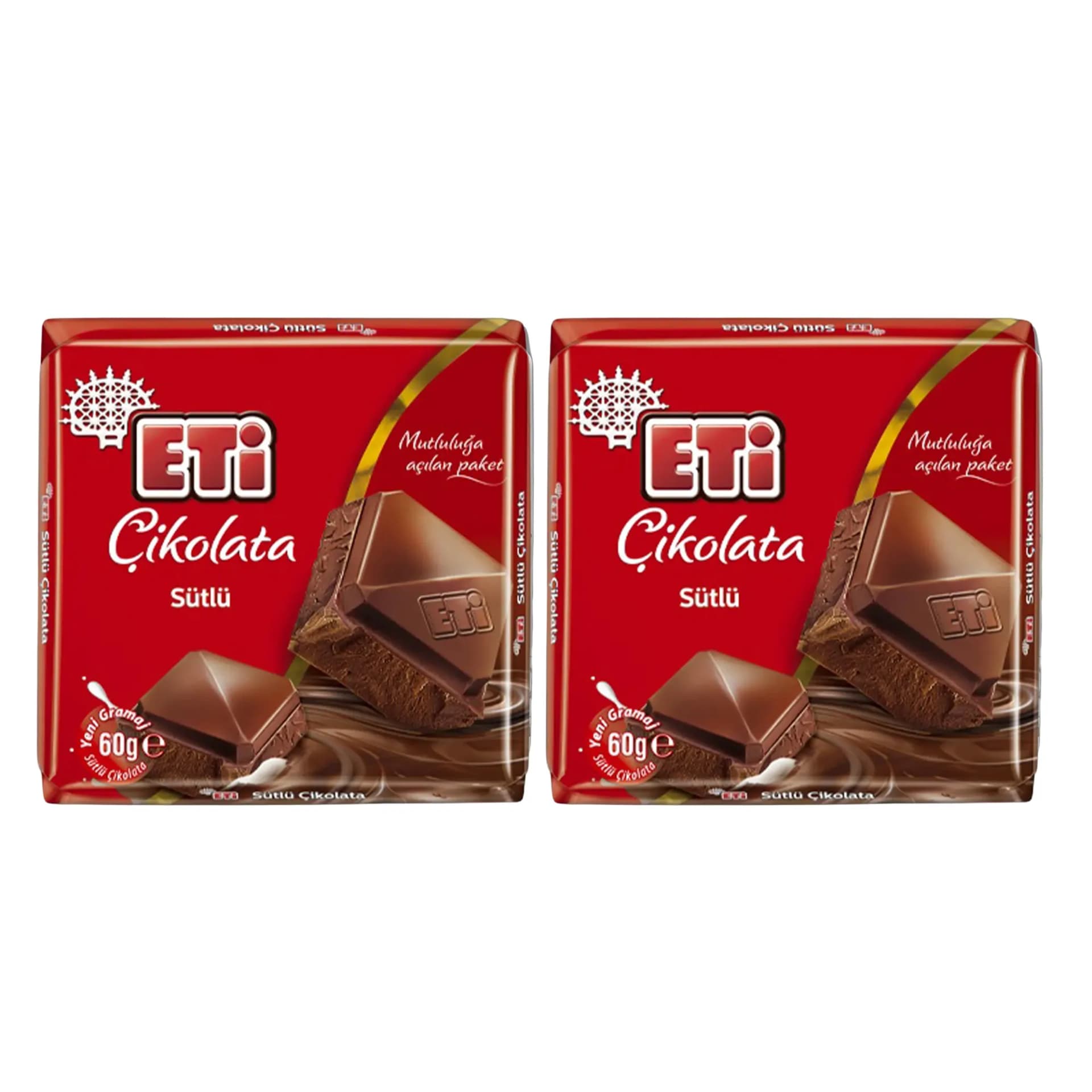 Eti Sütlü Kare Çikolata