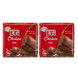 Eti Sütlü Kare Çikolata