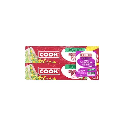 Cook 3+1 Buzdolabı Poşeti Küçük Boy