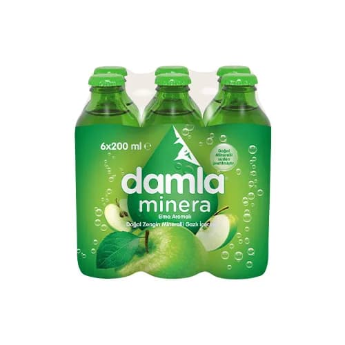 Damla Minera Elma Aromalı Maden Suyu