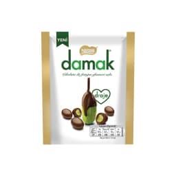 Nestle Damak Sütlü Çikolata Kaplı Antep Fıstıklı Draje